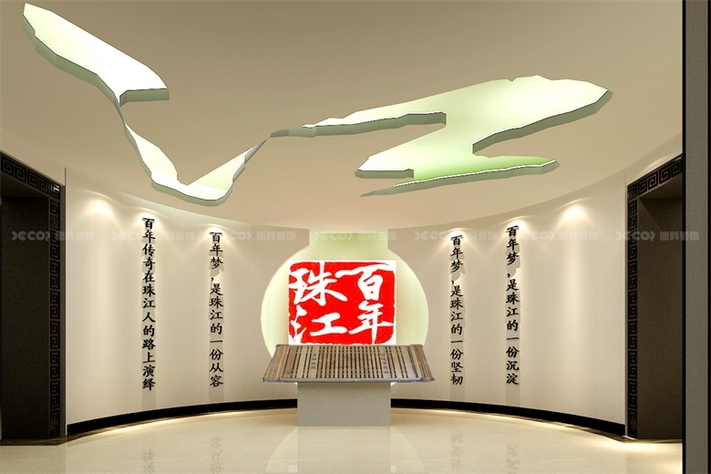企業(yè)展廳裝修的燈光設計如何與展示內(nèi)容相結合？