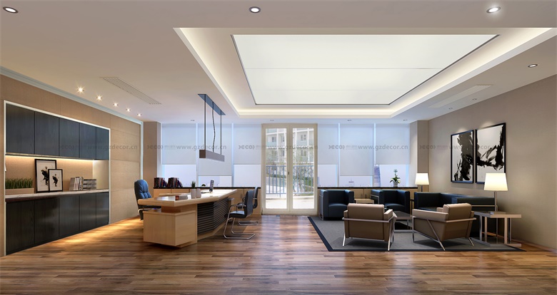 如何設計核心區辦公室的綠植布置？